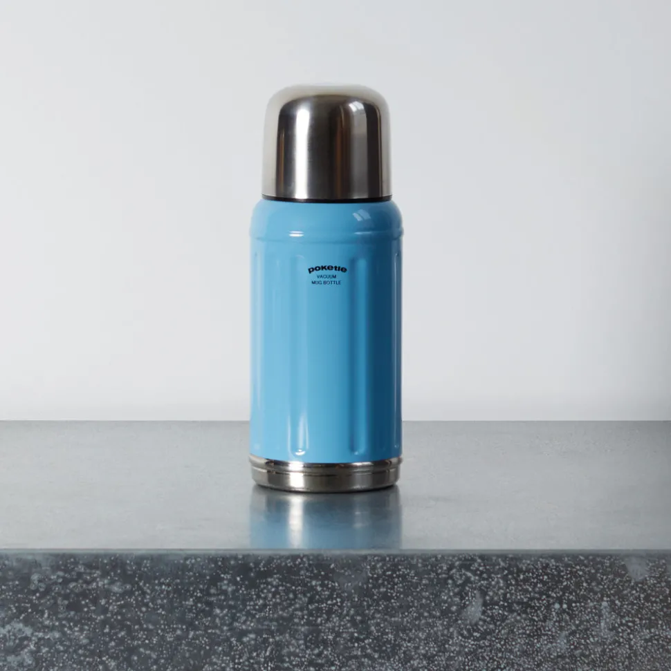 Gourde Thermos 350ml - Bleu - Poketle