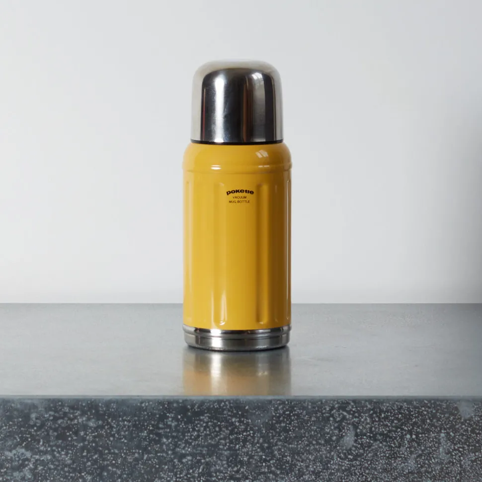 Gourde Thermos 350ml - Jaune - Poketle