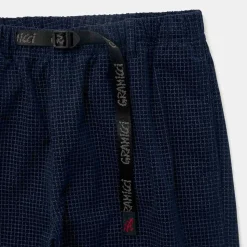 Gramicci - Pantalon OG Grid Check Jam - Bleu