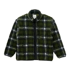 Gramicci - Veste Shadow Plaid Sherpa - Vert