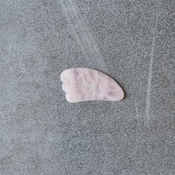 Gua Sha Quartz - Rose - Roll on Jade