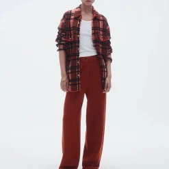 Guest In Residence - Chemise Plaid Work - Rouge