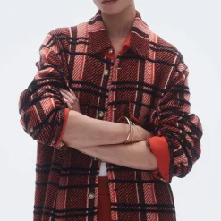 Guest In Residence - Chemise Plaid Work - Rouge