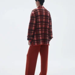 Guest In Residence - Chemise Plaid Work - Rouge