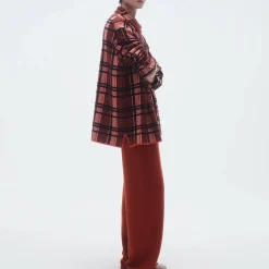 Guest In Residence - Chemise Plaid Work - Rouge