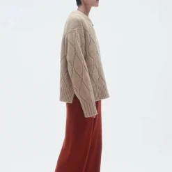 Guest In Residence - Pull Wavy Cozy Crew - Dune