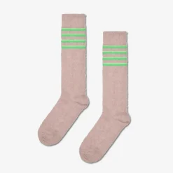 Happy Socks - Chaussettes Fluffy Slouch - Rose