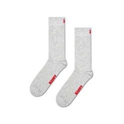 Happy Socks - Chaussettes Hautes Solid - Gris