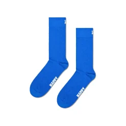 Happy Socks - Chaussettes Hautes Solid - Bleu