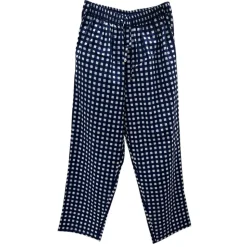 Harago - Pantalon Carreaux - Bleu