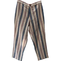 Harago - Pantalon Ticking Rayures - Multicolore