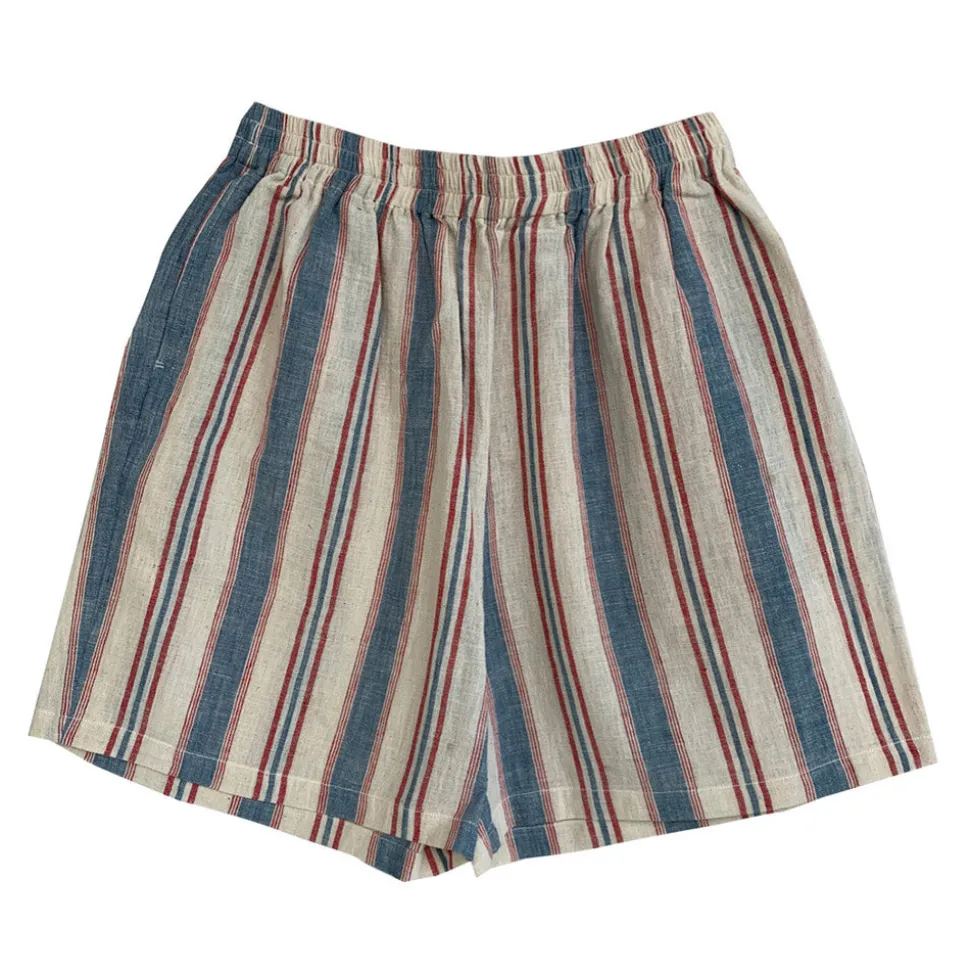Harago - Short Ticking Rayures - Multicolore