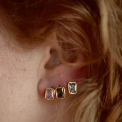 Harpie - Puce d'oreille Zircon - Rose