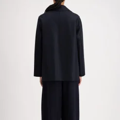 Harris Wharf London - Manteau long Peacoat - Marine