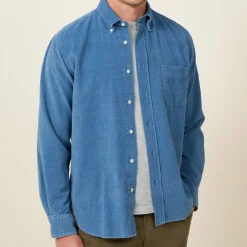 Hartford - Chemise Pitt - Light Indigo