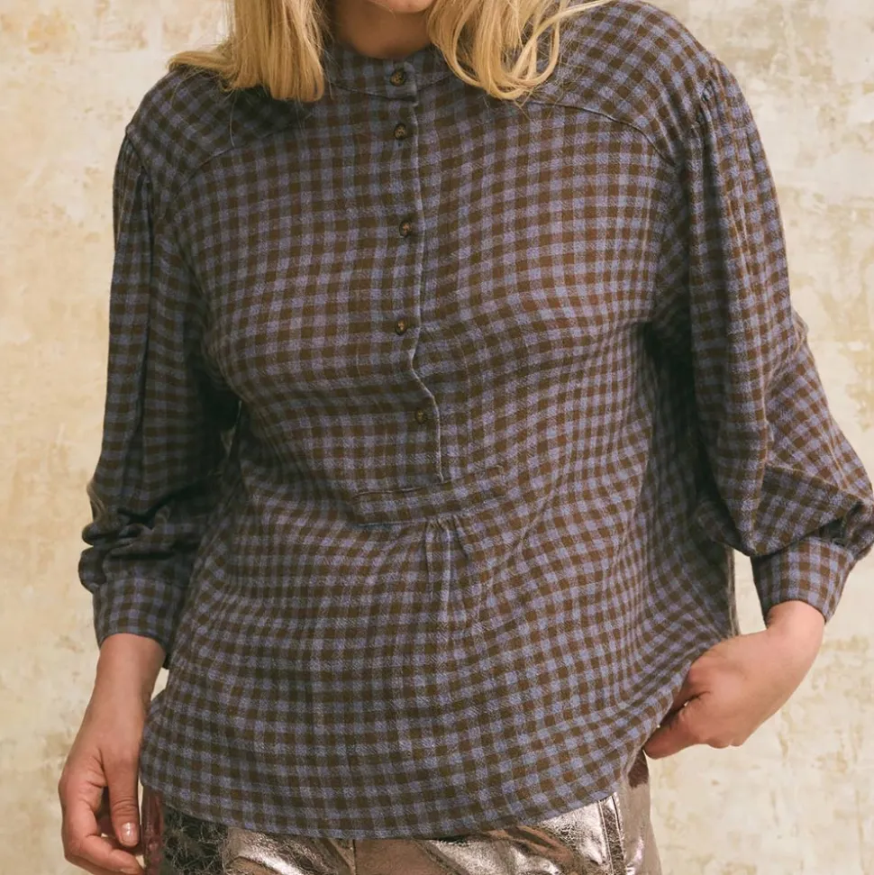 Hod - Blouse Ticia - Bleu