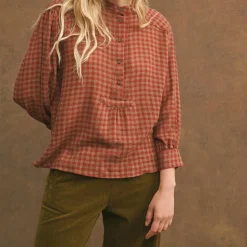 Hod - Blouse Ticia - Marron
