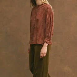 Hod - Blouse Ticia - Marron