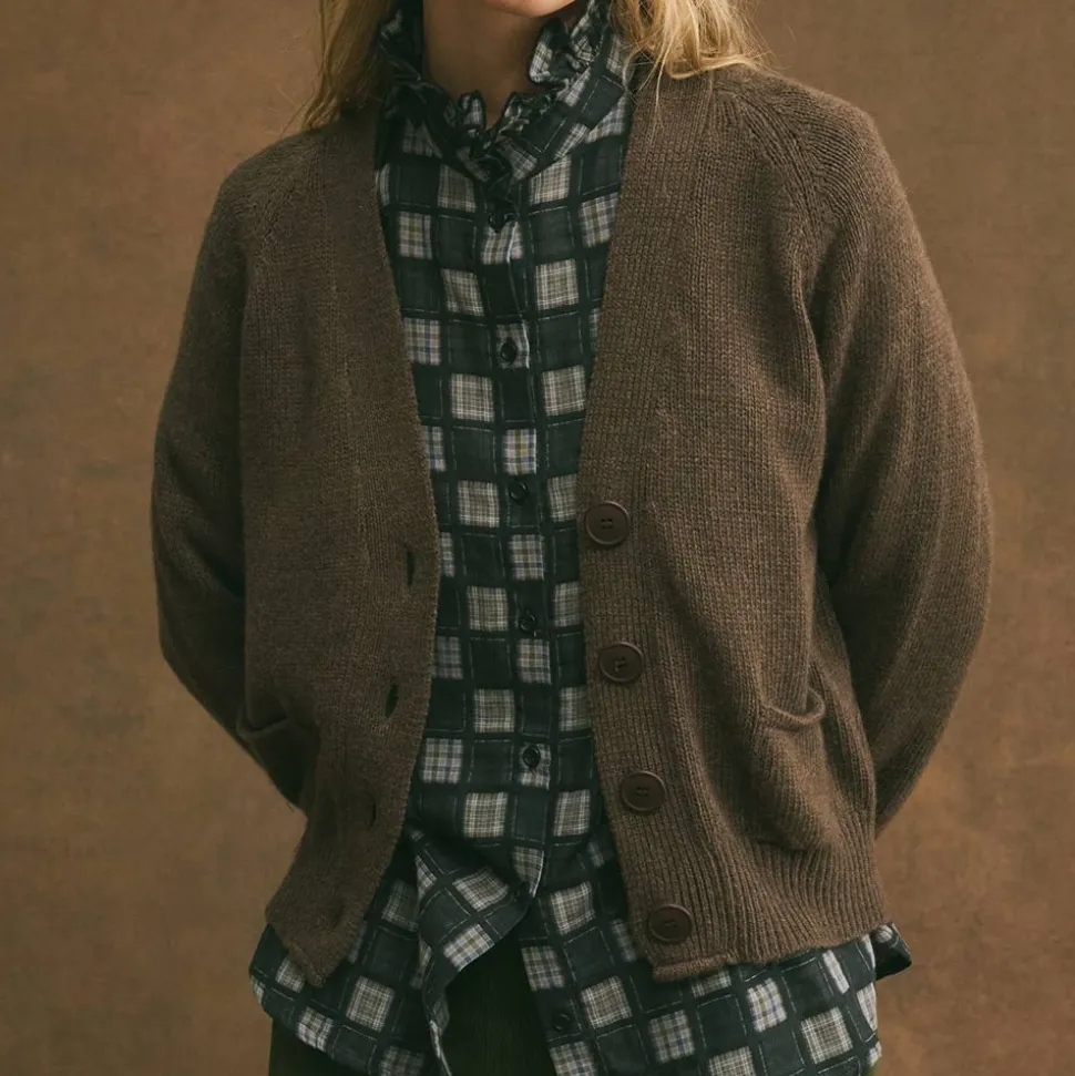 Hod - Cardigan Grace - Marron