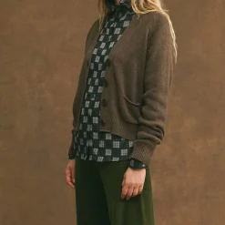 Hod - Cardigan Grace - Marron