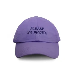 Hoho Coco - Casquette Please No Photos - Violet
