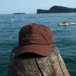 Hoho Coco - Casquette Unfinished Business School - Marron