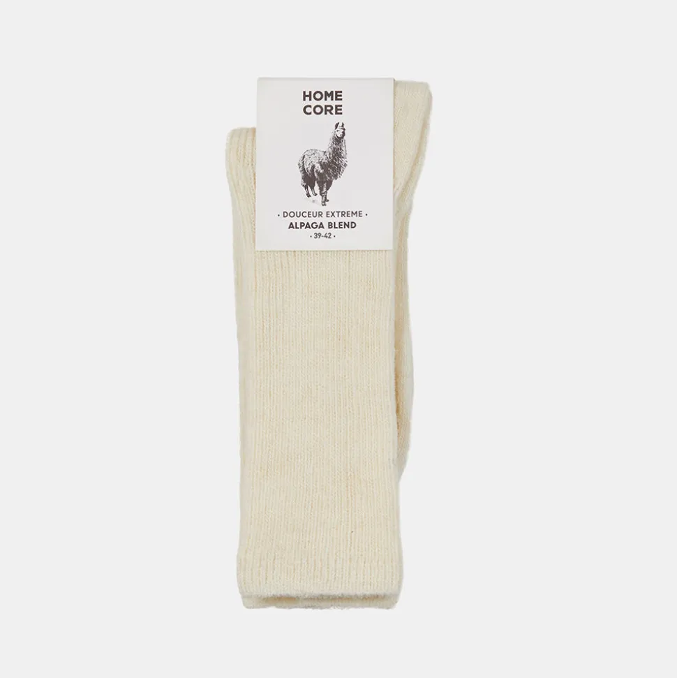 Homecore - Chaussettes Alpaga - Avoine
