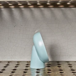 Horloge table - Bleu Clair