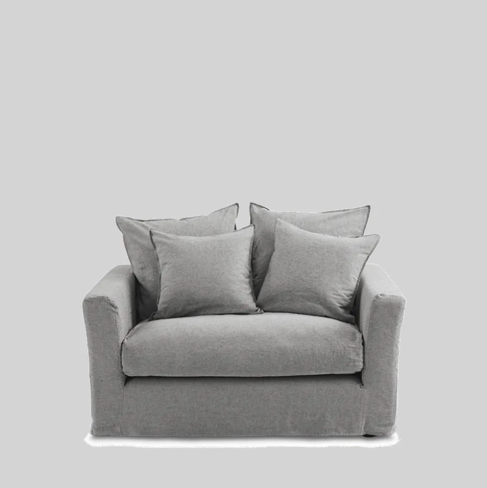 Housse de canapé - Gris Chambray