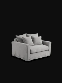 Housse de canapé - Gris Chambray