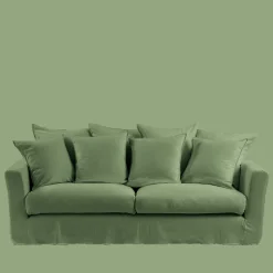 Housse de canapé - Vert d'Anduze