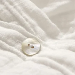 Housse de couette en gaze de coton - Blanc de Meudon