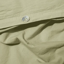 Housse de couette en percale de coton - Vert Sauge