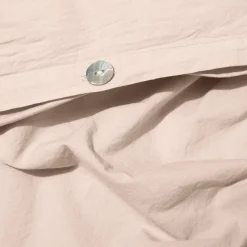 Housse de couette en percale de coton - Rose des Sables