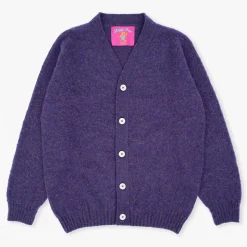 Howlin - Cardigan Shaggy Bear - Violet