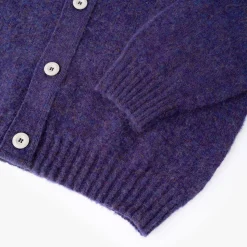 Howlin - Cardigan Shaggy Bear - Violet