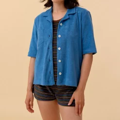 Howlin' - Chemise Towel - Bleu