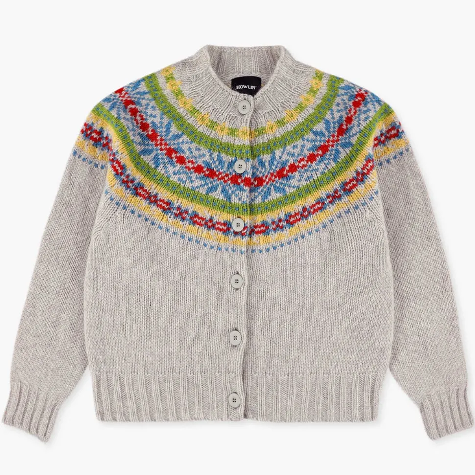 Howlin' - Gilet Magic Waves - Gris