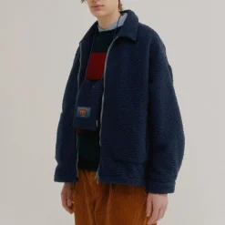 Howlin' - Veste Boxy Swing - Marine
