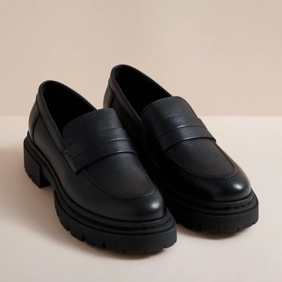 Hudson London - Mocassins Remi - Noir