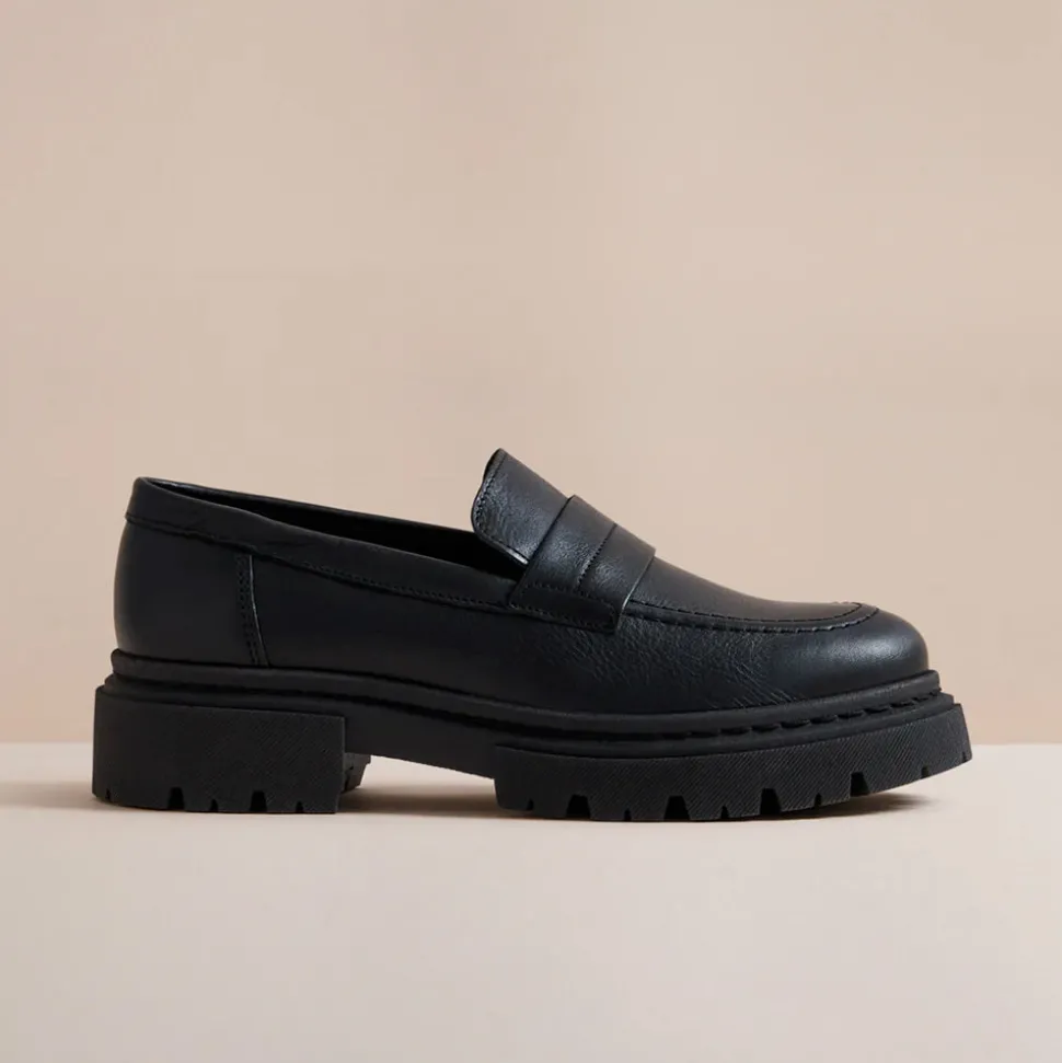 Hudson London - Mocassins Remi - Noir