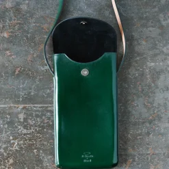 Il Bussetto x Merci - Etui Télephone Crossbody - Vert