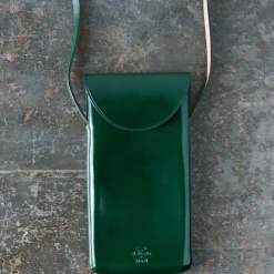 Il Bussetto x Merci - Etui Télephone Crossbody - Vert
