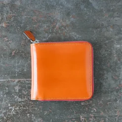 Il Bussetto x Merci - Portefeuille Bi-Fold Zip - Biscuit