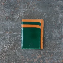 Il Bussetto x Merci - Porte Document - Vert/Beige