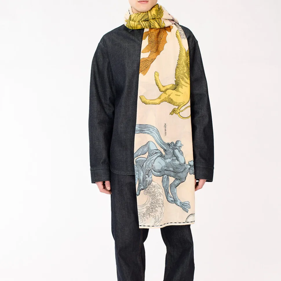 Inoui Editions - Echarpe Astro - Jaune