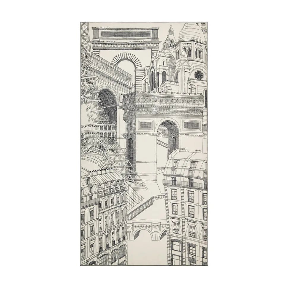 Inoui Editions - Echarpe Paris - Blanc