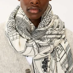 Inoui Editions - Echarpe Paris - Blanc