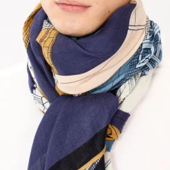 Inoui Editions - Echarpe Paris - Bleu