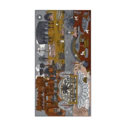 Inoui Editions - Echarpe Quatre Saisons - Marron